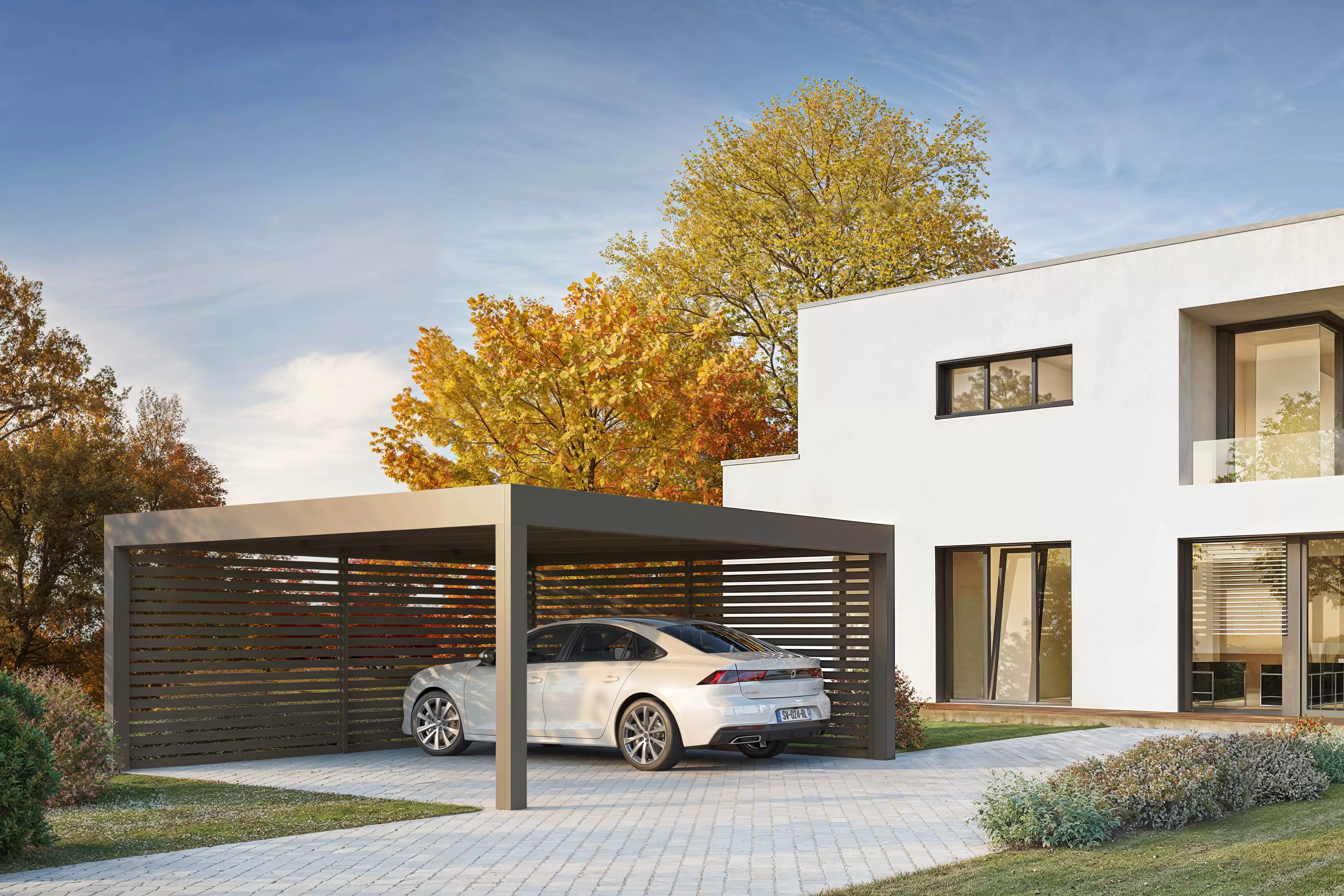 Votre carport en aluminium sur mesure Votre carport en aluminium sur mesure