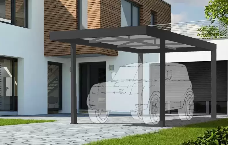 Votre carport en aluminium sur mesure