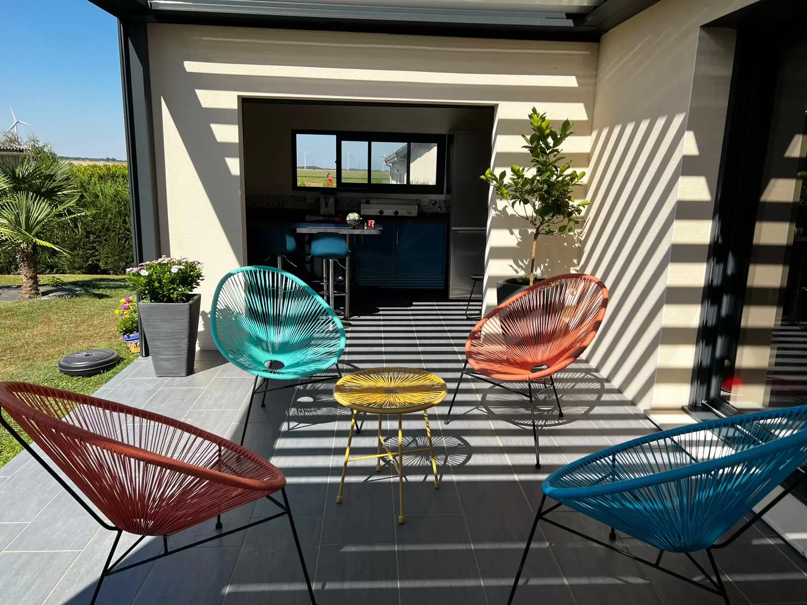 Vérandas, pergolas et SPA - PERGOLA BIOCLIMATIQUE DOUBLE MODULE
