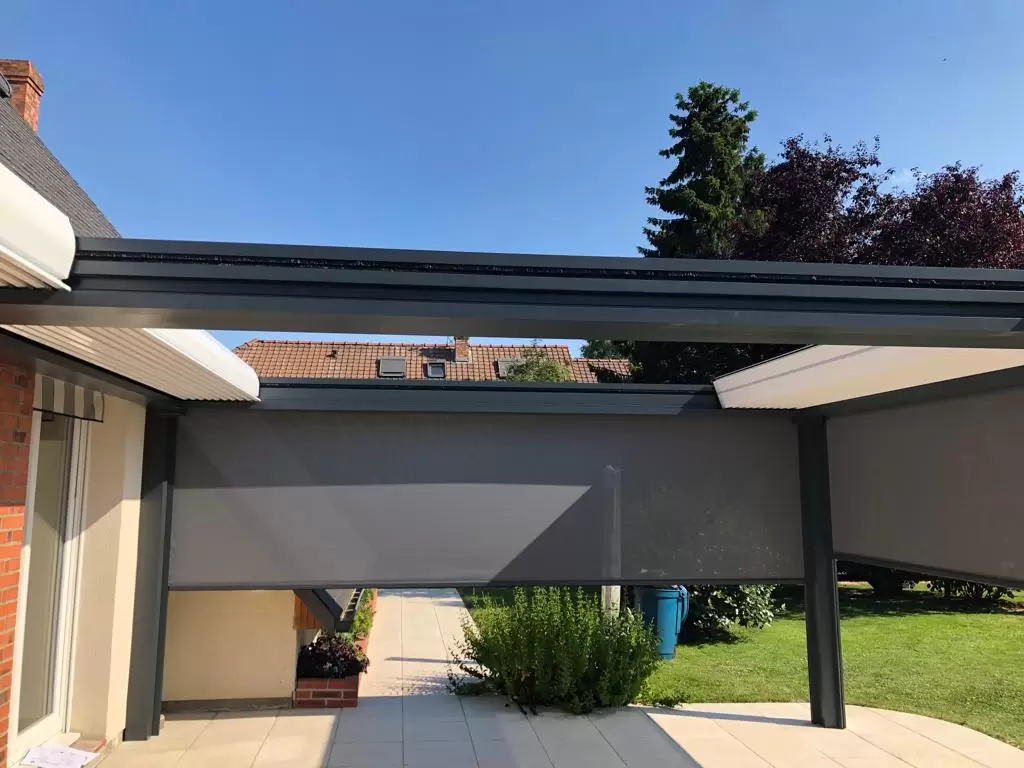 Miroiterie et menuiserie - INSTALLATION PERGOLA EN ALUMINIUM BIOCLIMATIQUE SUR ROUEN Miroiterie et menuiserie - INSTALLATION PERGOLA EN ALUMINIUM BIOCLIMATIQUE SUR ROUENMiroiterie et menuiserie - INSTALLATION PERGOLA EN ALUMINIUM BIOCLIMATIQUE SUR ROUEN