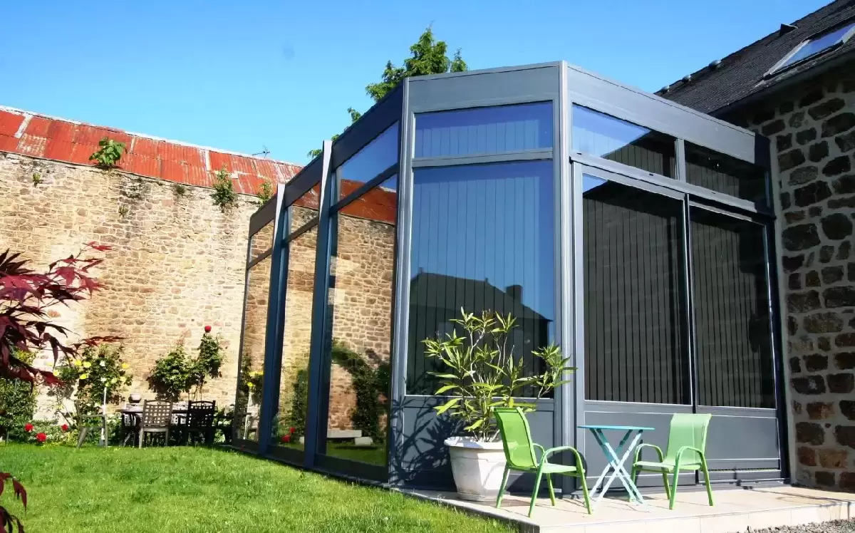 Veranda aluminium sur mesure personnalisée Duthei Veranda aluminium sur mesure personnalisée Duthei