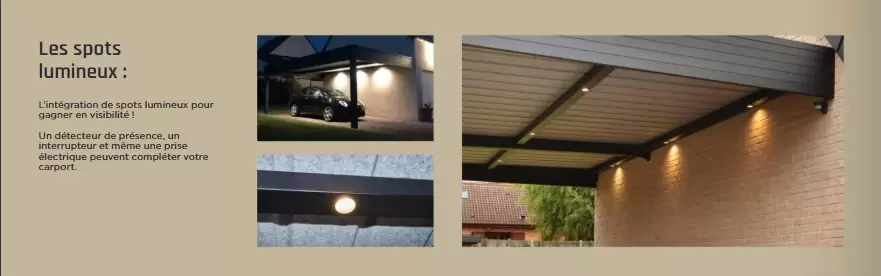 Votre carport en aluminium sur mesure Votre carport en aluminium sur mesure